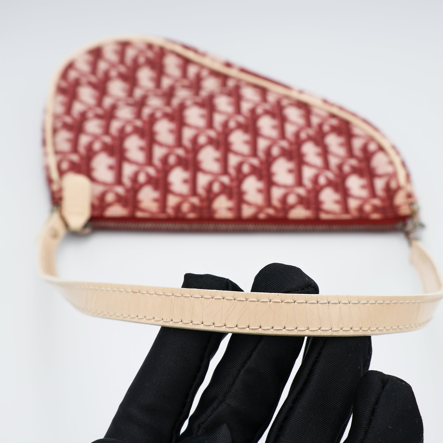 Trotter Mini Saddle Bag Red
