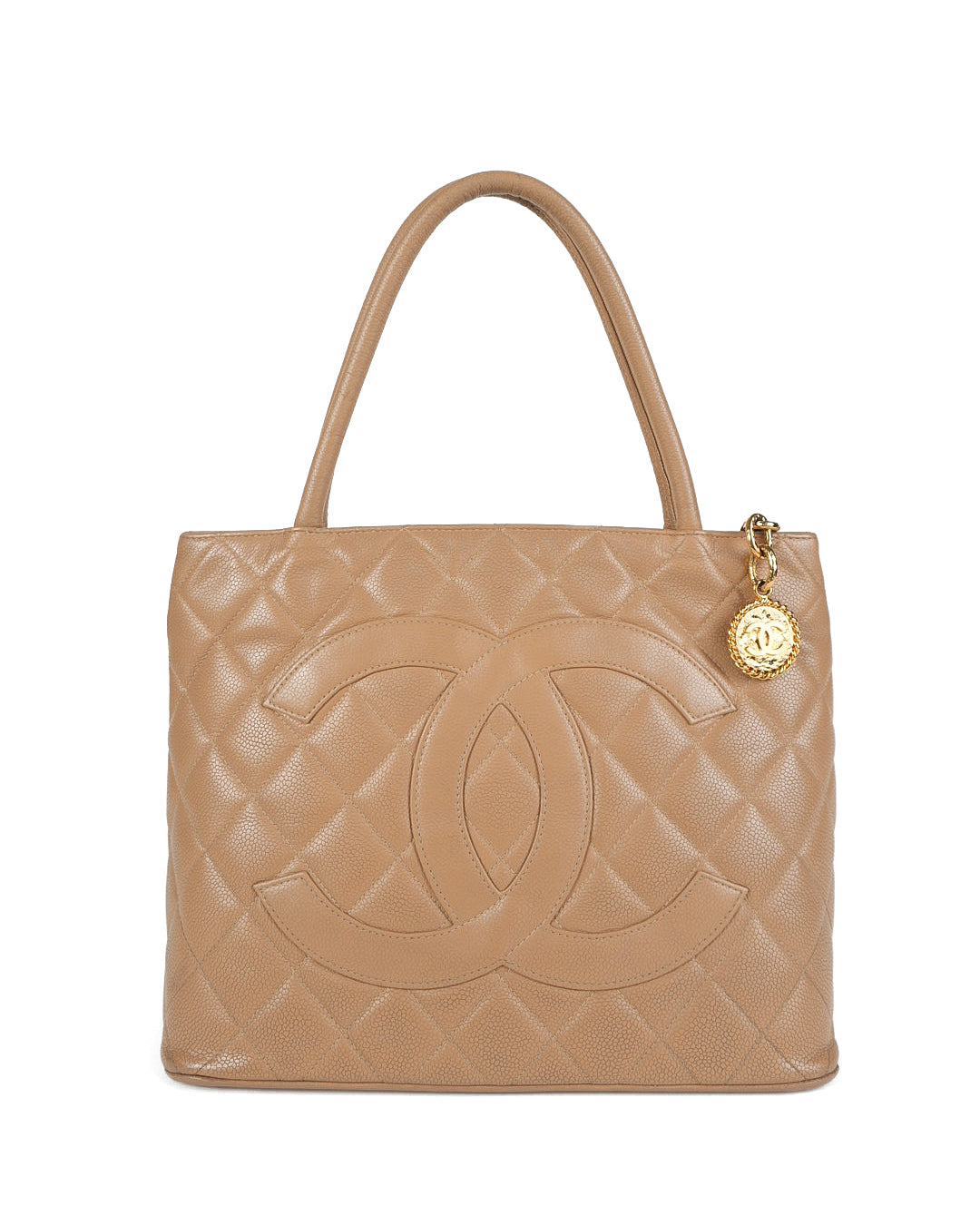 Caviar Medallion Tote Bag
