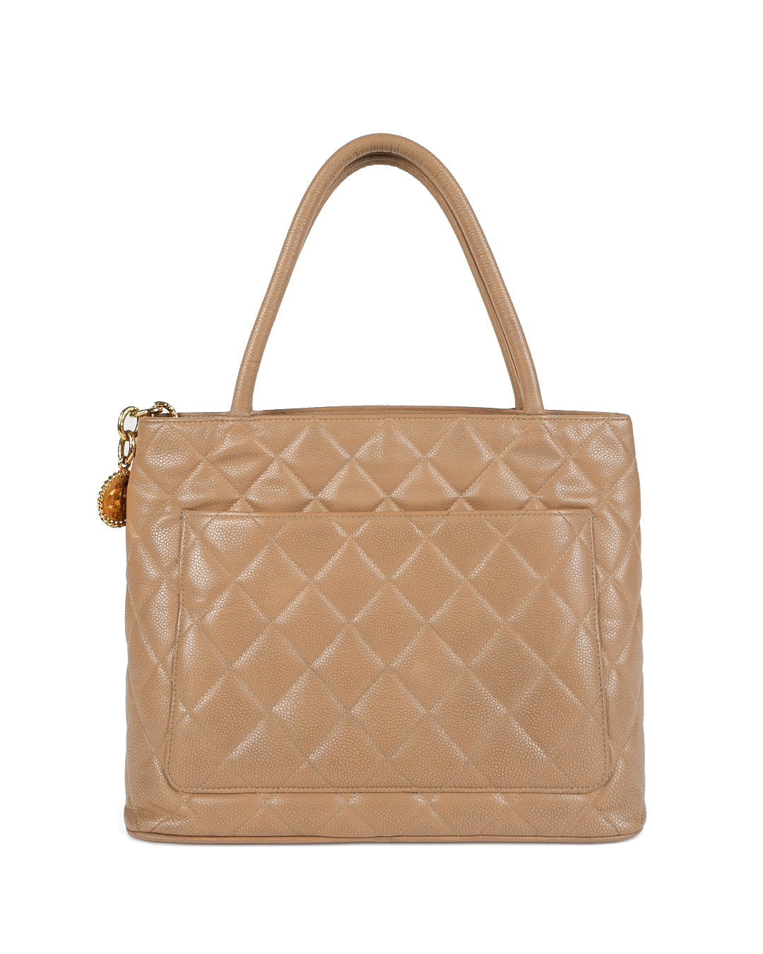 Caviar Medallion Tote Bag