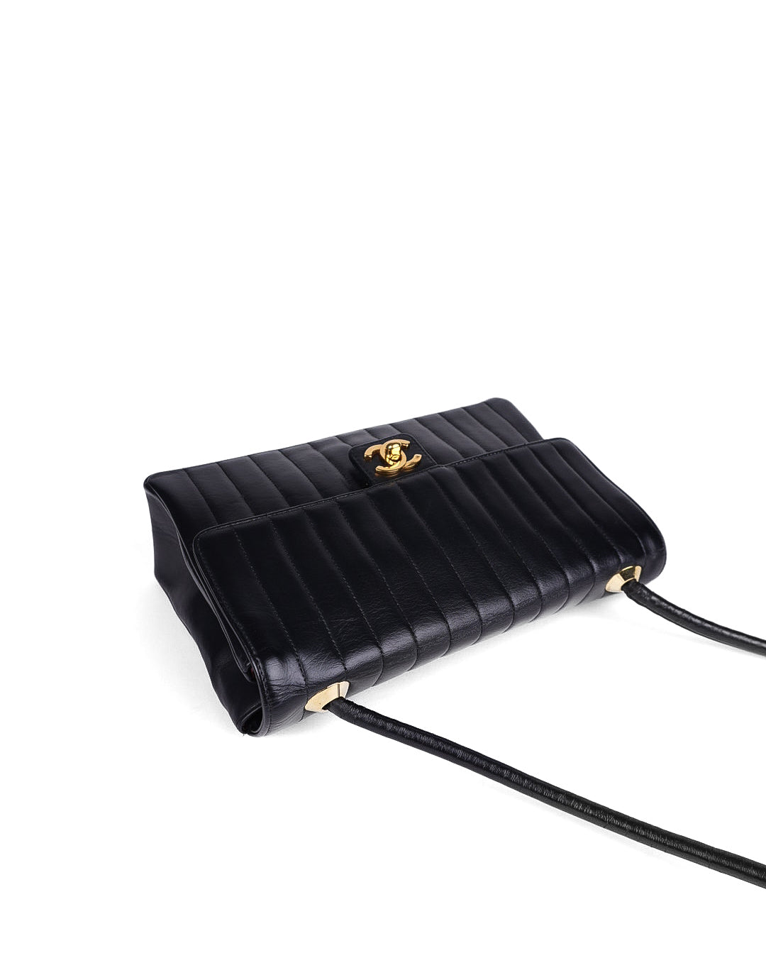 Vertical Quitted Lambskin