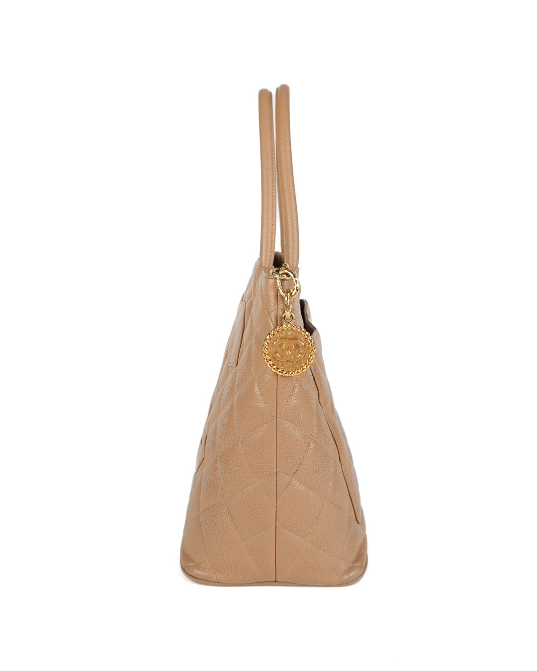 Caviar Medallion Tote Bag