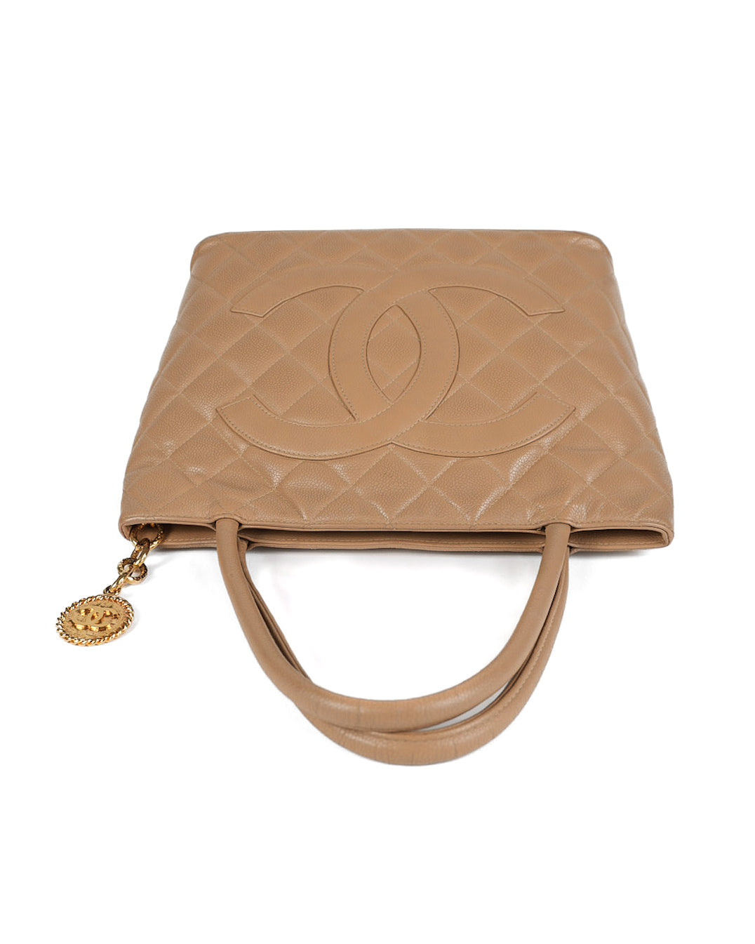 Caviar Medallion Tote Bag
