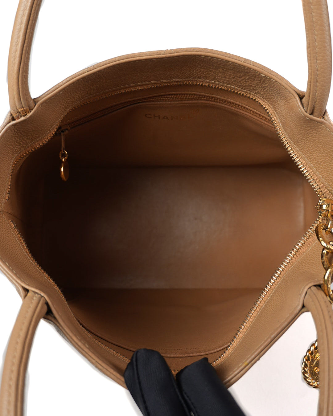 Caviar Medallion Tote Bag