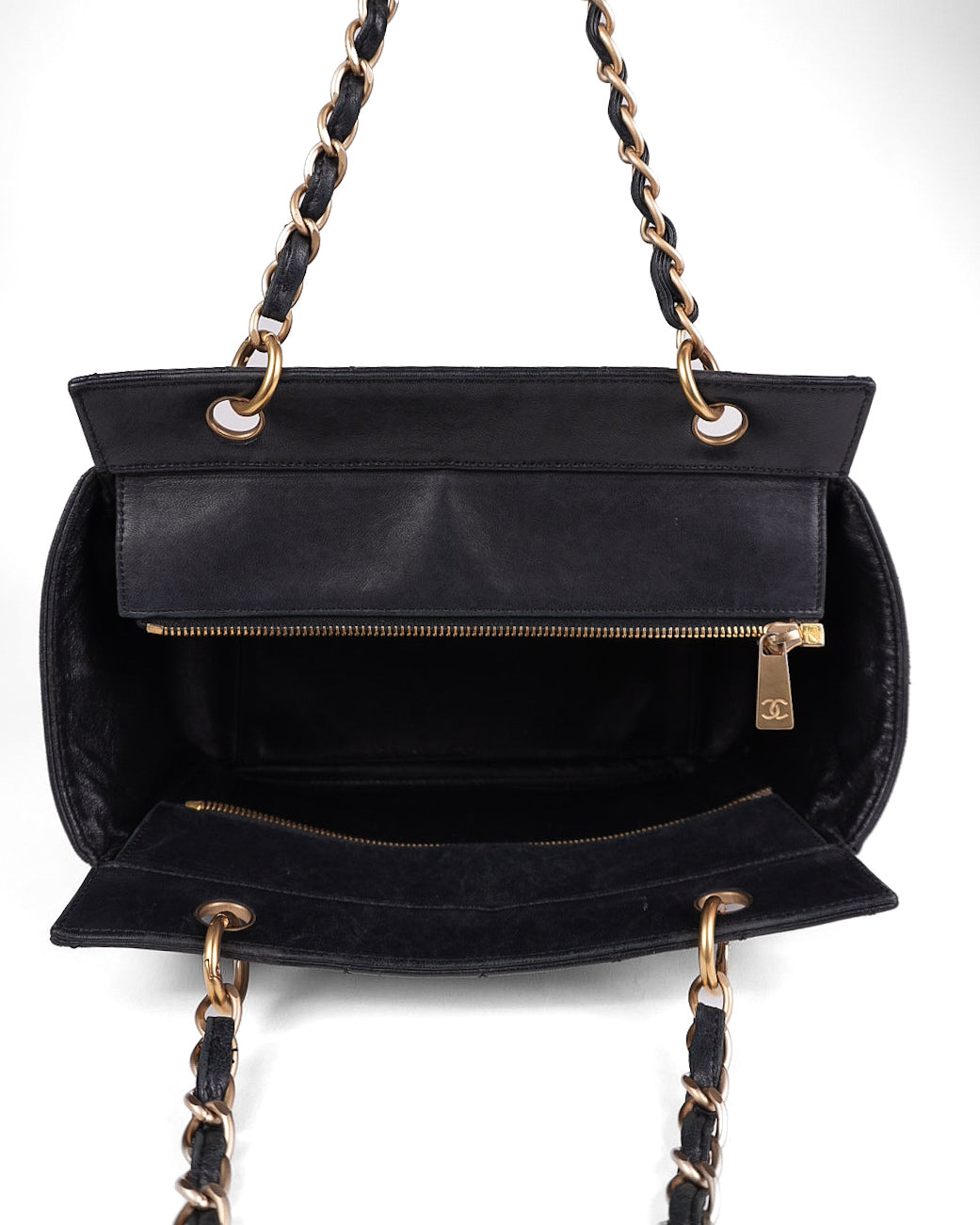 Petite Leather Tote Bag