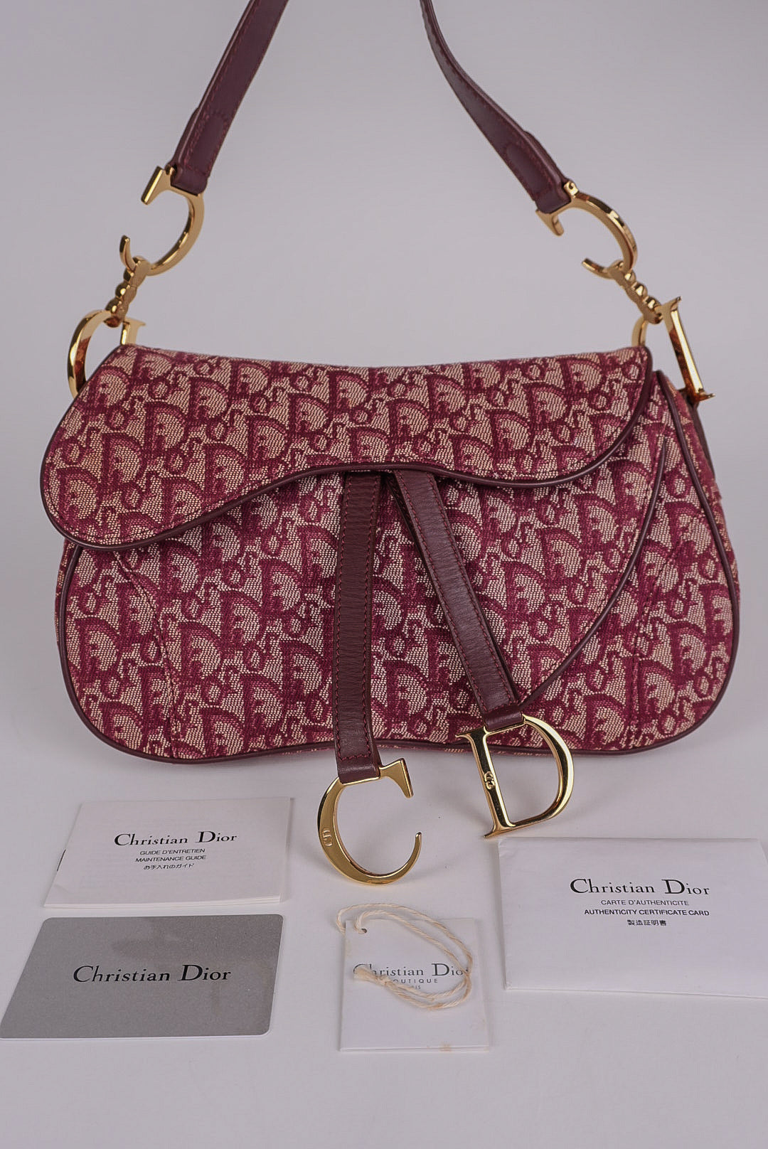 Diorissimo Double Saddle Bag