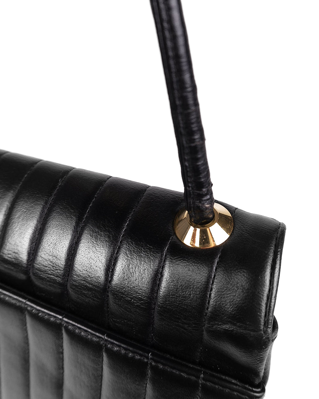 Vertical Quitted Lambskin