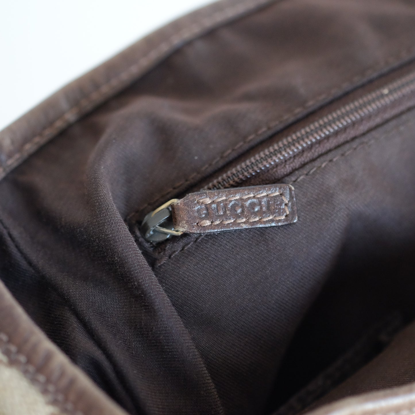 Gucci Abbey GG Canvas Hobo Shoulder Bag