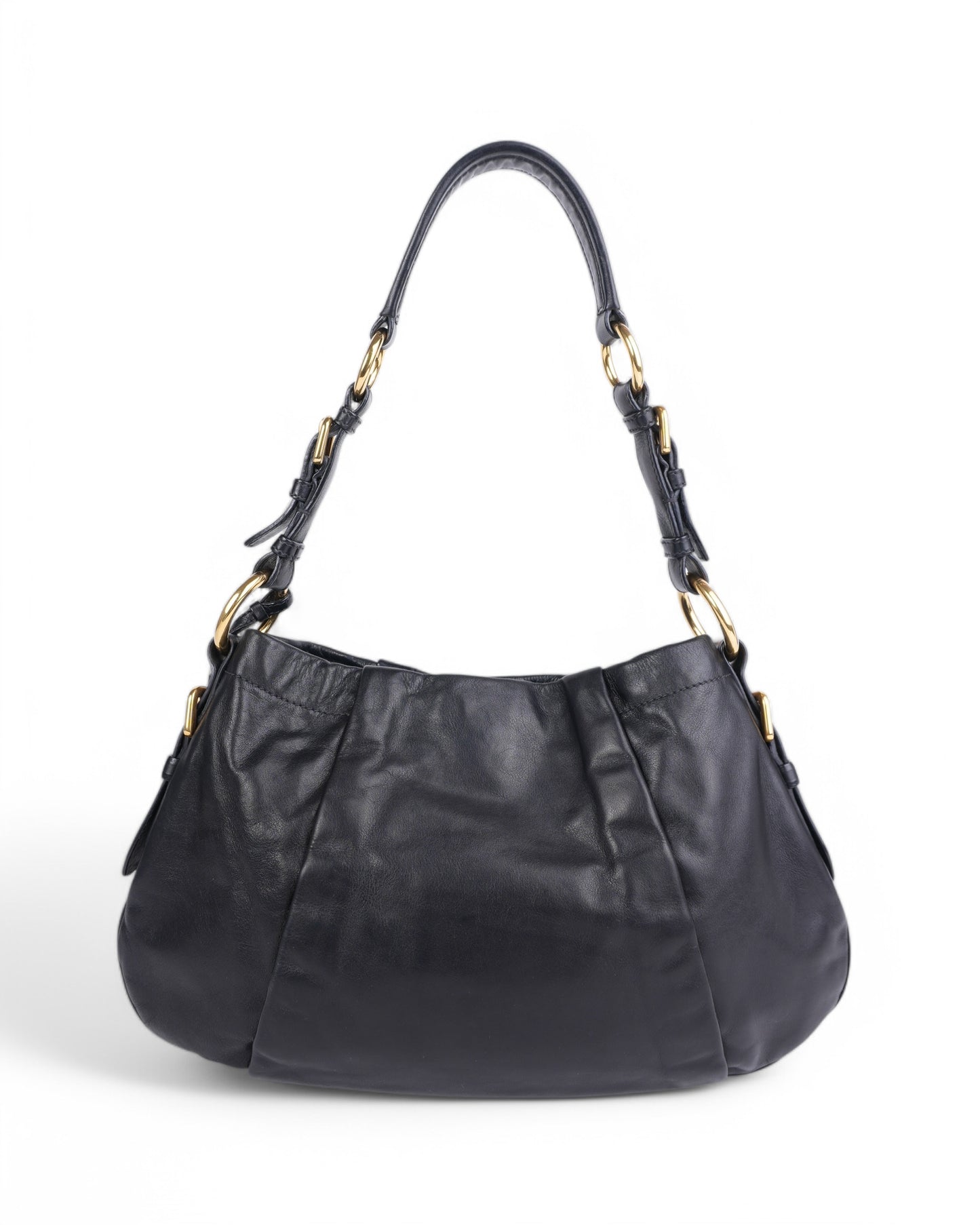 Prada Nappa Soft Leather Shoulder Bag