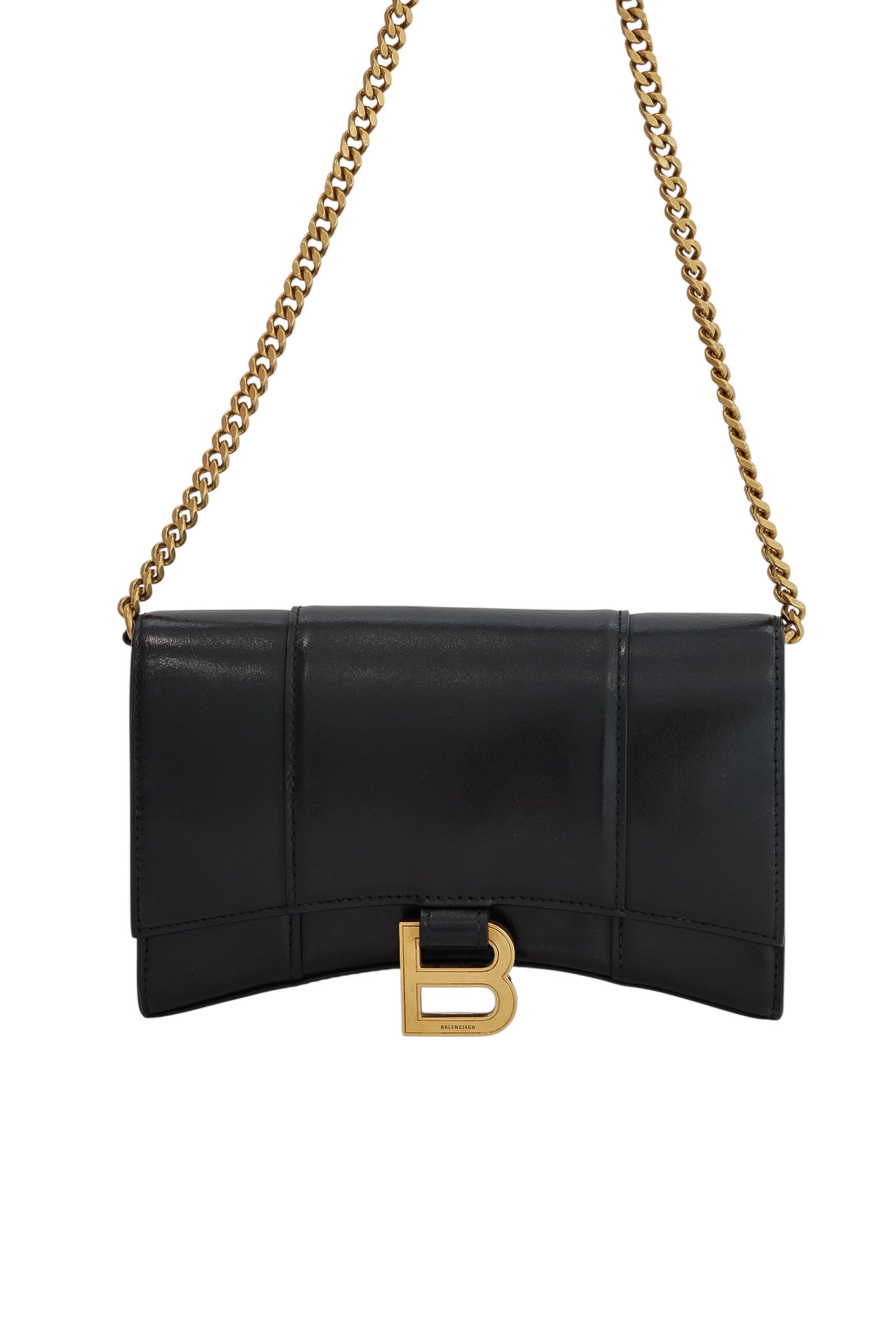 Balenciaga Hourglass Chain Wallet – Her Vintage