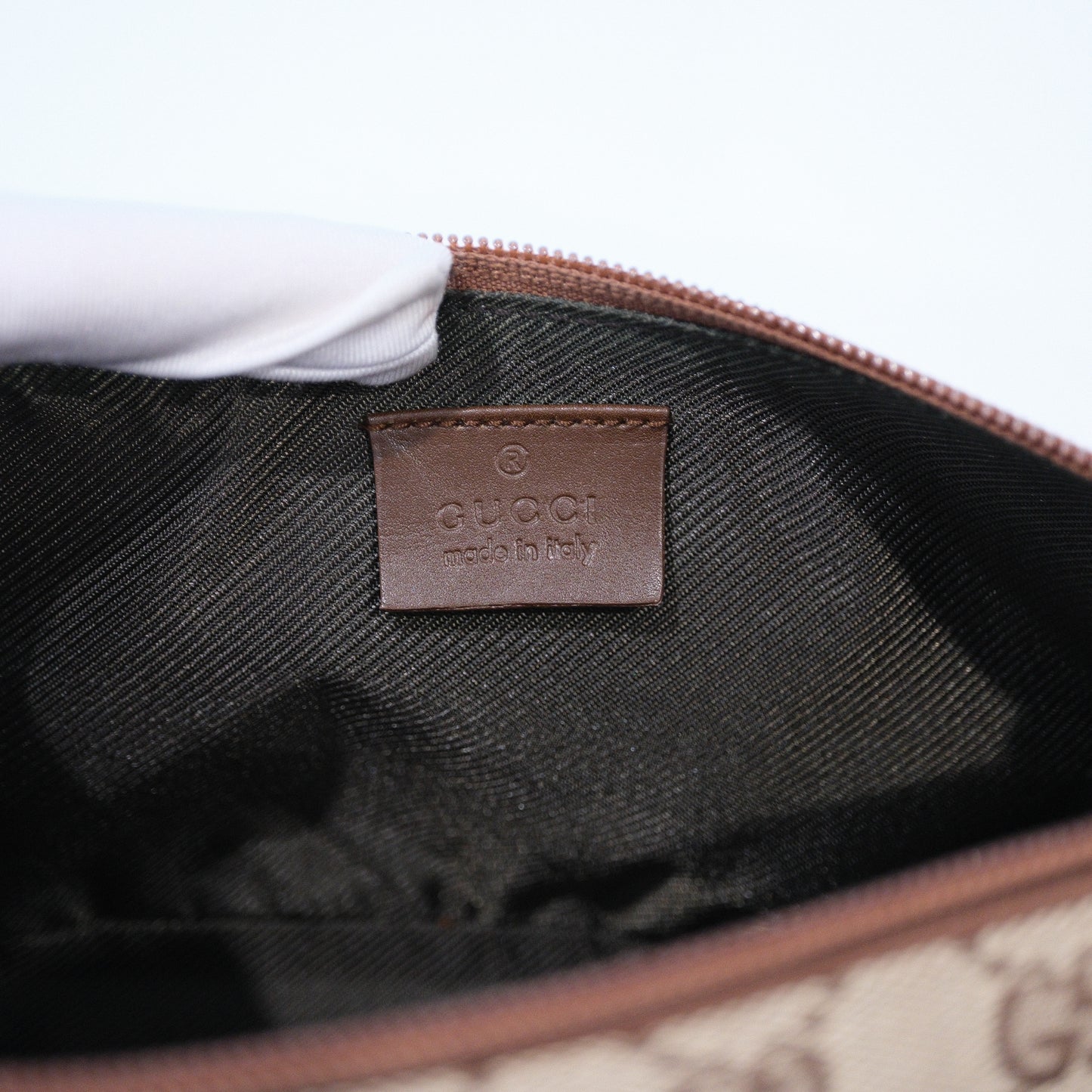 Gucci Canvas Boat Pouchette