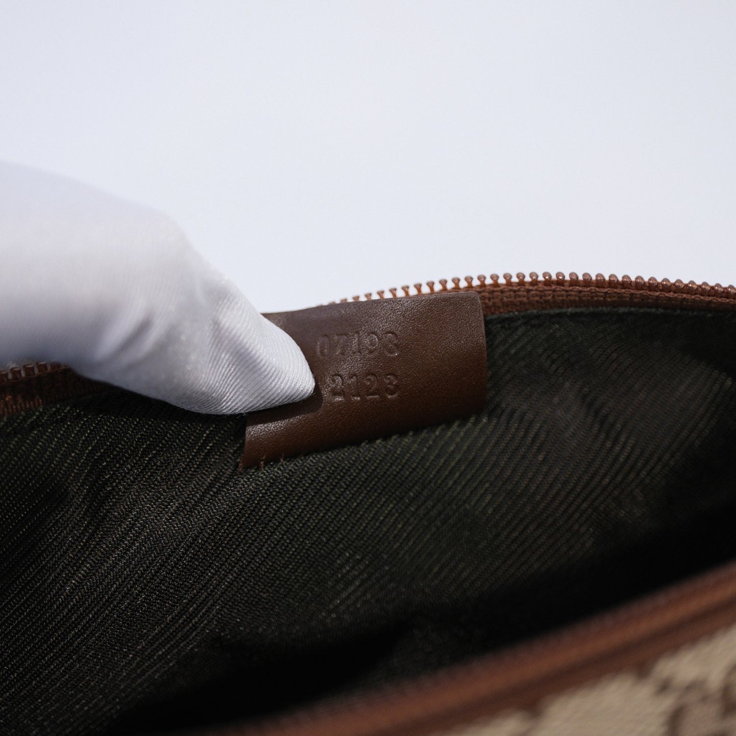 Gucci Canvas Boat Pouchette