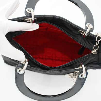 Dior Vintage Medium Lady Dior Cannage Nylon