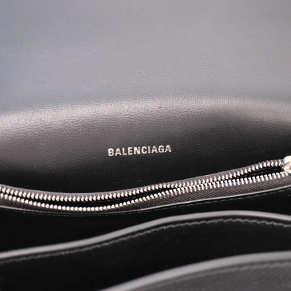 Balenciaga Crush Sling Small Leather Shoulder Bag