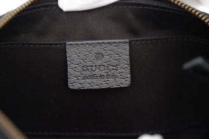 Gucci GG Canvas Black Mini Shoulder Bag