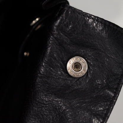 Prada Easy Leather Shoulder Bag