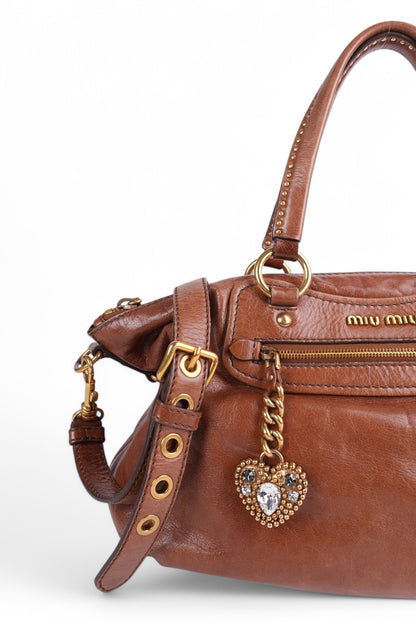 Miu Miu Leather Shoulder Bag