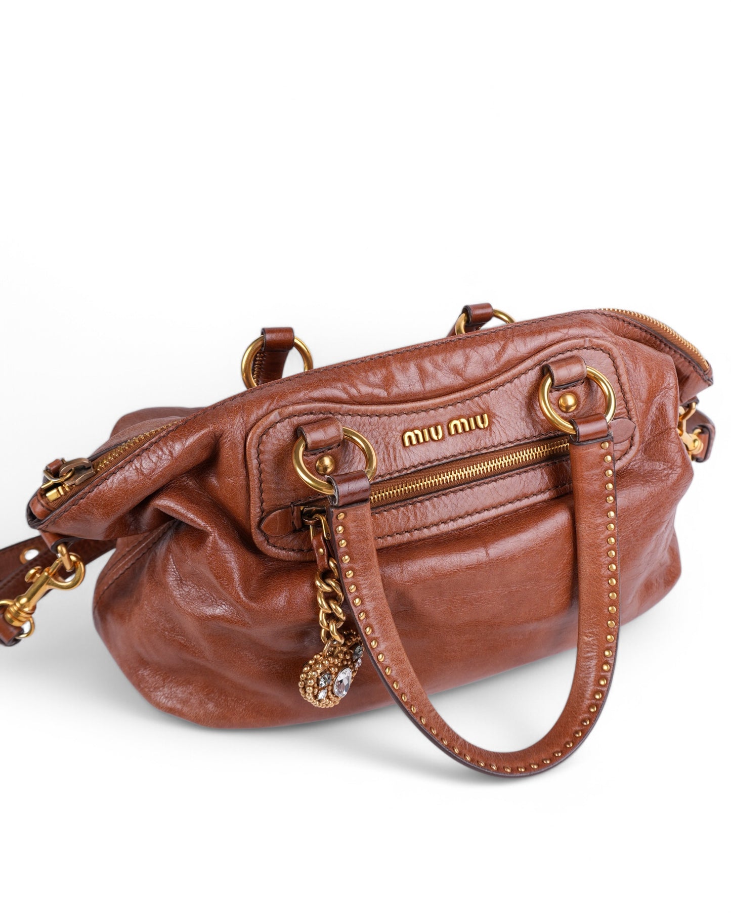 Miu Miu Leather Shoulder Bag