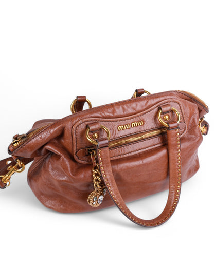 Miu Miu Leather Shoulder Bag