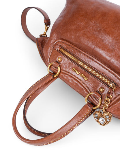 Miu Miu Leather Shoulder Bag