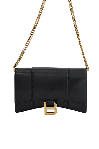 Balenciaga Hourglass Chain Wallet