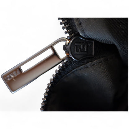 Fendi Black Baguette Cloth Shoulder Bag