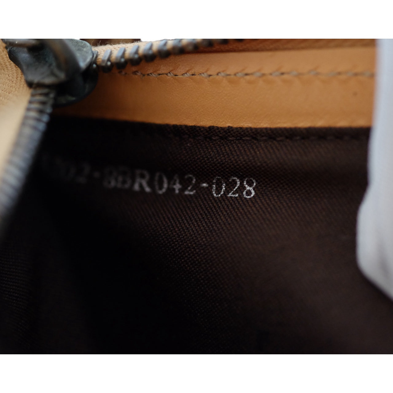 Fendi Beige Zucchino Canvas Pouchette Shoulder Bag