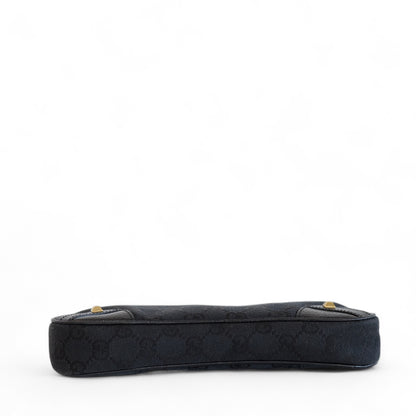 Gucci GG Canvas Black Mini Shoulder Bag