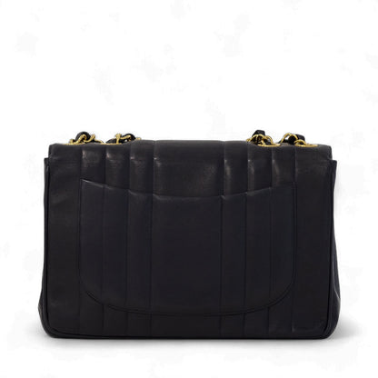 Chanel Vintage Mademoiselle Lambskin Flap Bag