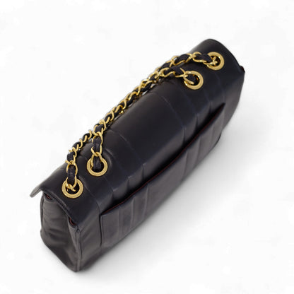 Chanel Vintage Mademoiselle Lambskin Flap Bag