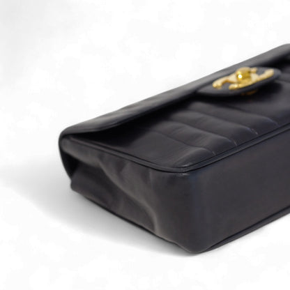 Chanel Vintage Mademoiselle Lambskin Flap Bag