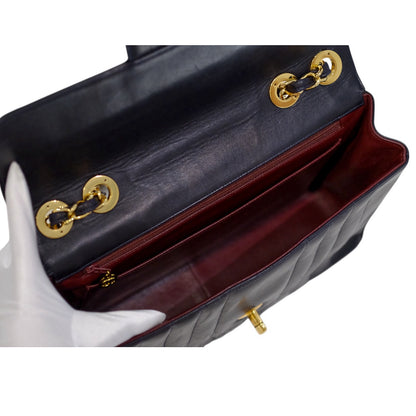 Chanel Vintage Mademoiselle Lambskin Flap Bag