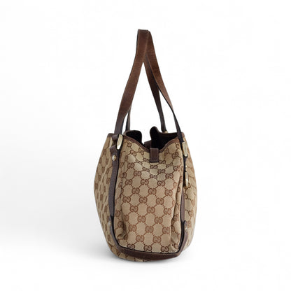 Gucci Abbey GG Canvas Hobo Shoulder Bag