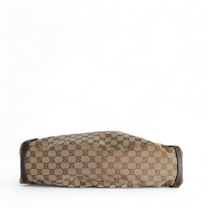 Gucci Abbey GG Canvas Hobo Shoulder Bag