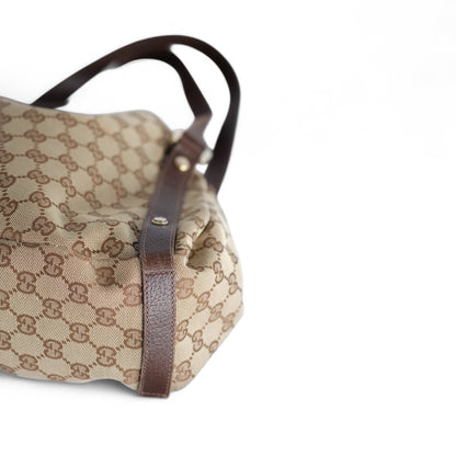 Gucci Abbey GG Canvas Hobo Shoulder Bag
