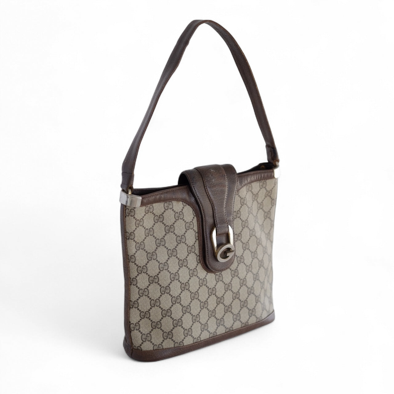 Gucci Bucket GG Canvas Shoulder Bag