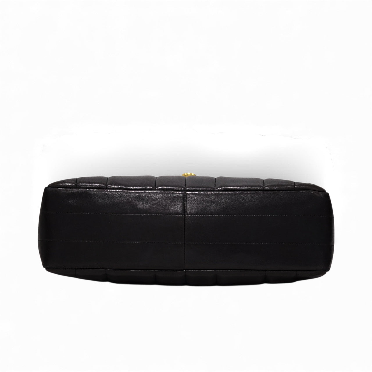 Chanel Vintage Mademoiselle Vertical Quilted Flap Bag