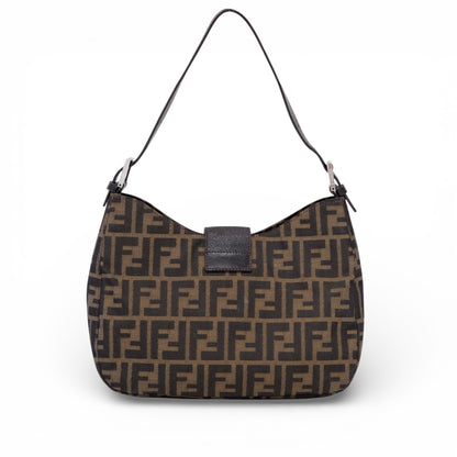 Fendi Zucca Mama Baguette Shoulder Bag