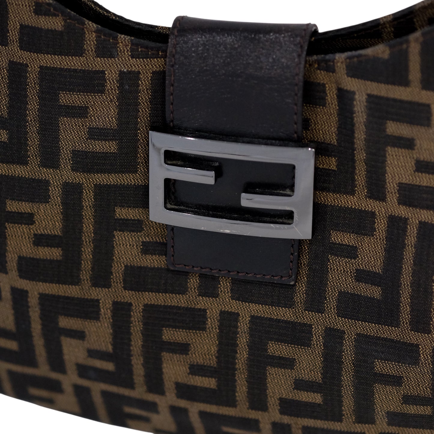 Fendi Zucca Mama Baguette Shoulder Bag