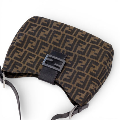 Fendi Zucca Mama Baguette Shoulder Bag