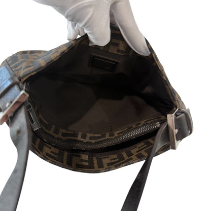 Fendi Zucca Mama Baguette Shoulder Bag