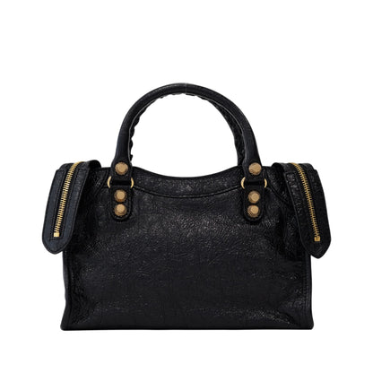 Balenciaga Black Mini City Bag