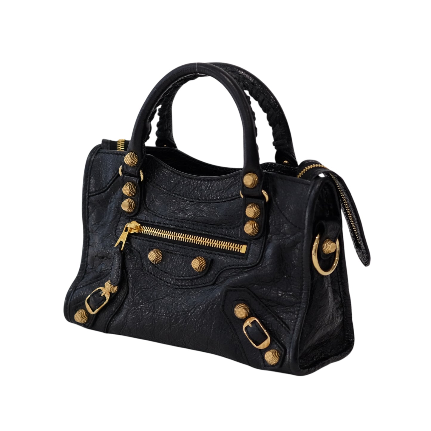 Balenciaga Black Mini City Bag