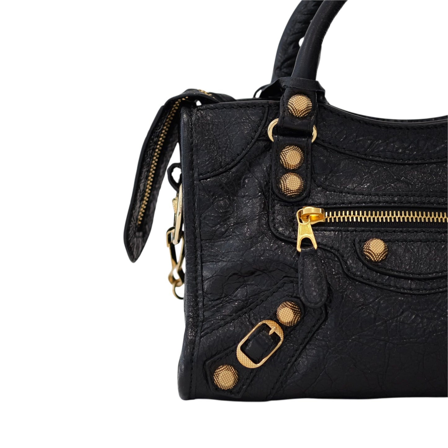 Balenciaga Black Mini City Bag