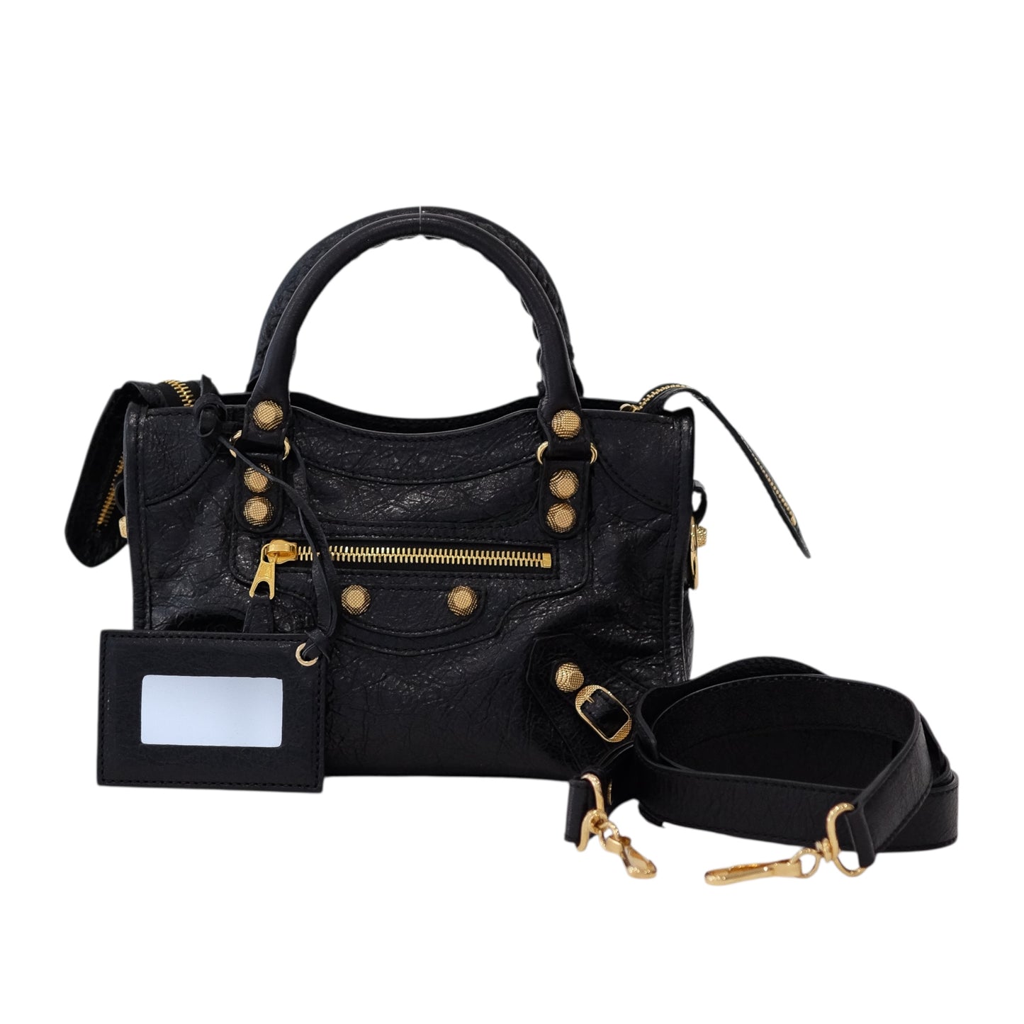Balenciaga Black Mini City Bag