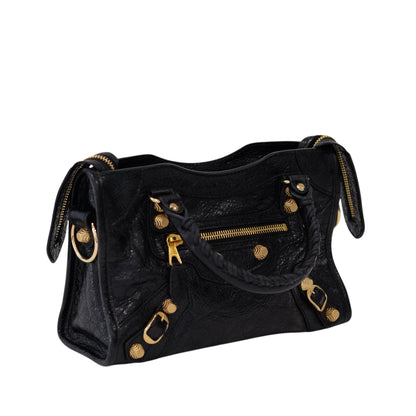 Balenciaga Black Mini City Bag