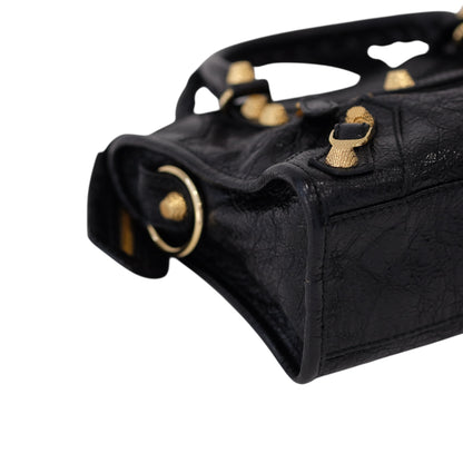 Balenciaga Black Mini City Bag