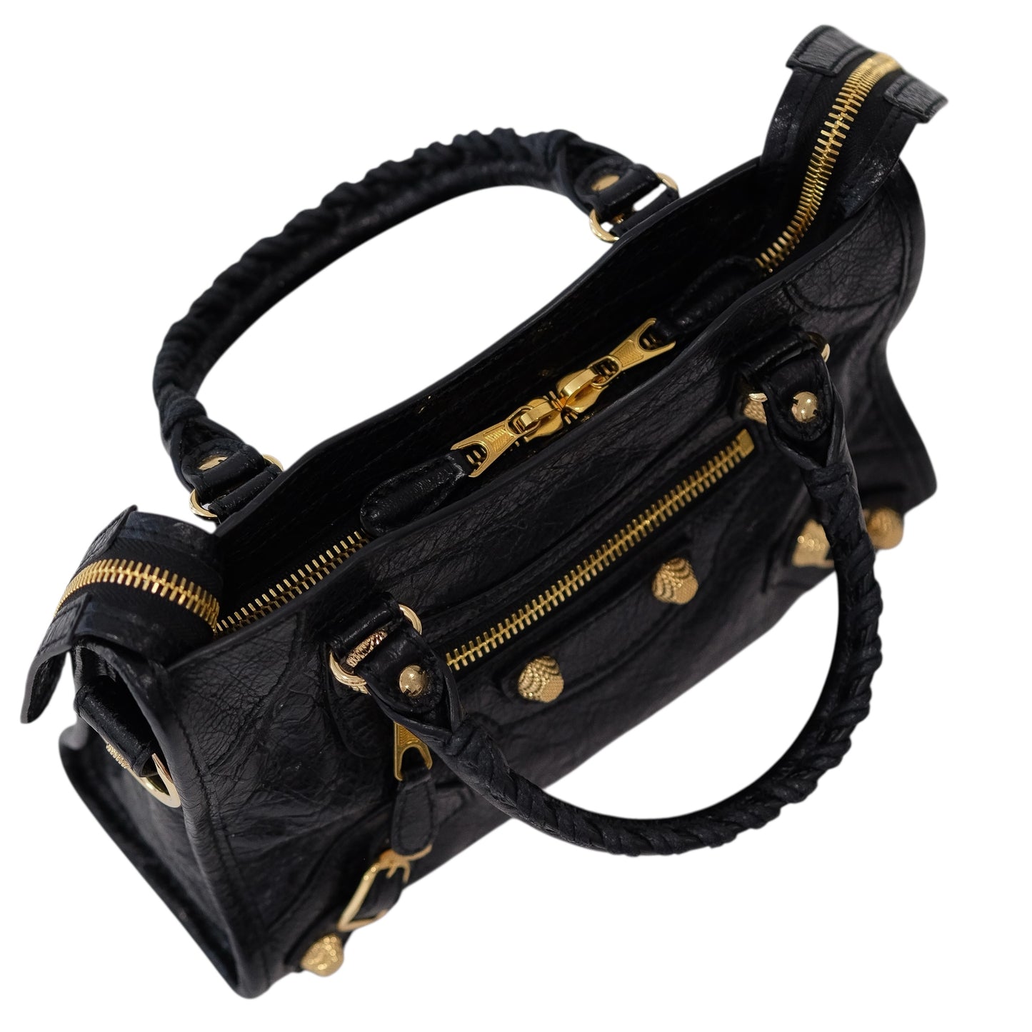 Balenciaga Black Mini City Bag