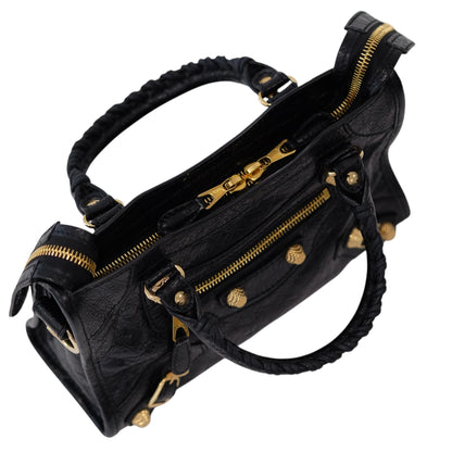 Balenciaga Black Mini City Bag