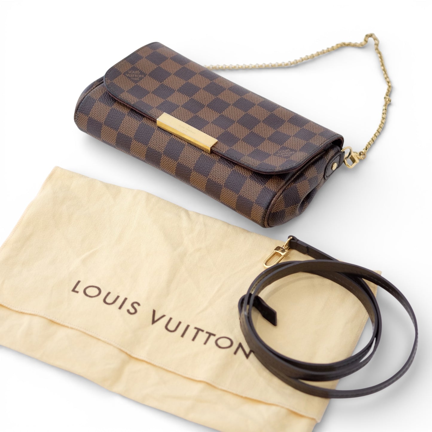 Louis Vuitton Damier Ebene Favorite MM