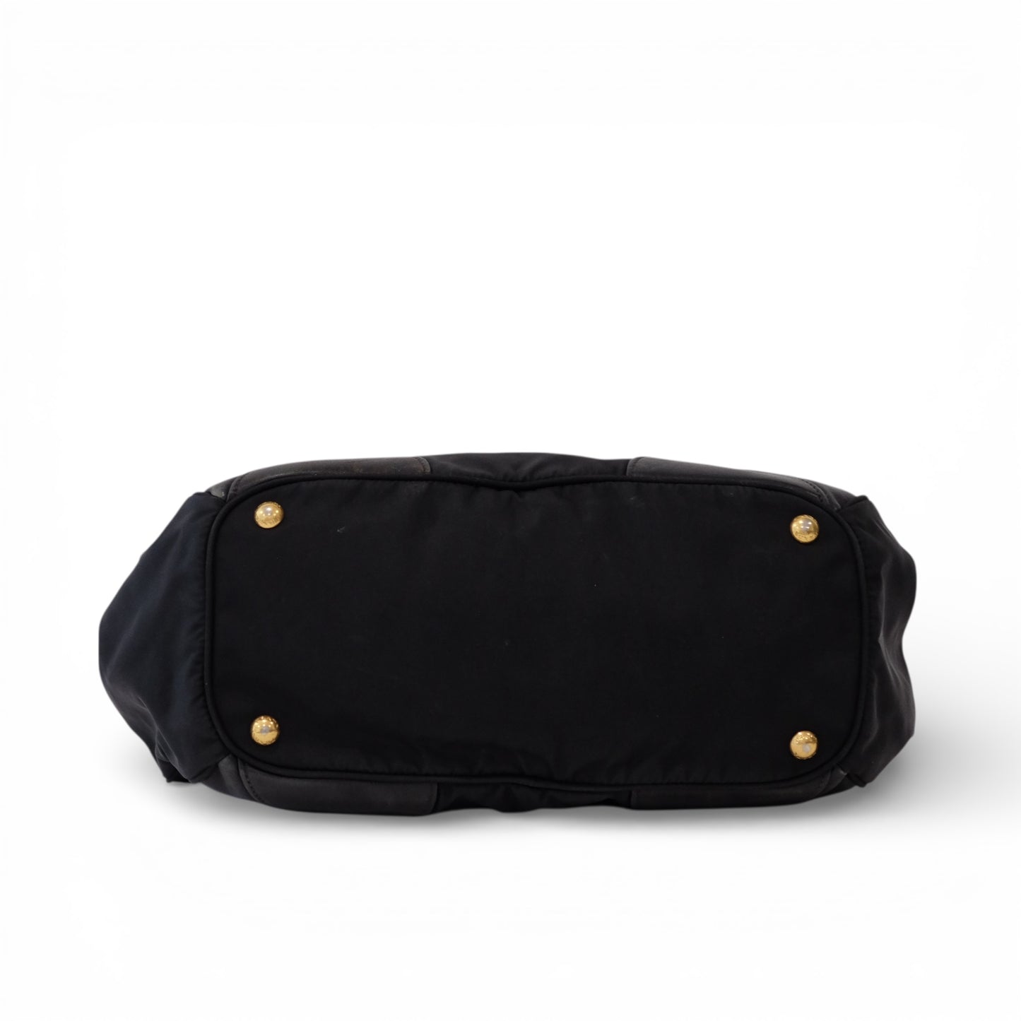 Pravda Tessuto Nylon Black Shoulder Bag